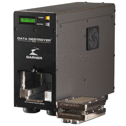 Garner PD-5e IRONCLAD Festplattenzerstörer + Garner SSD-1e SSD Adapter